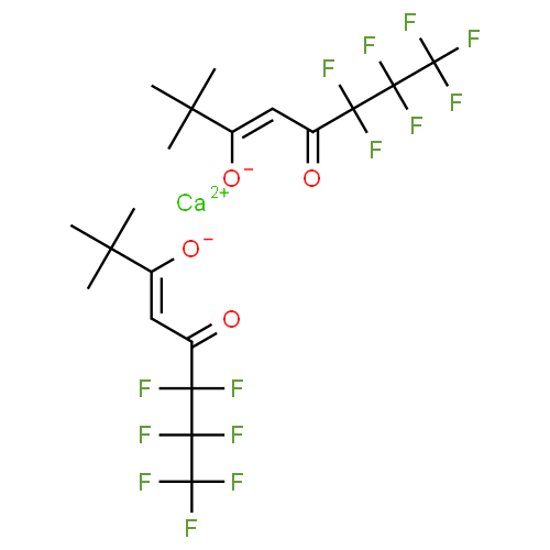 Bis(6,6,7,7,8,8,8-heptafluoro-2,2-dimethyl-3,5-octanedionate)calcium [Ca(FOD)2]