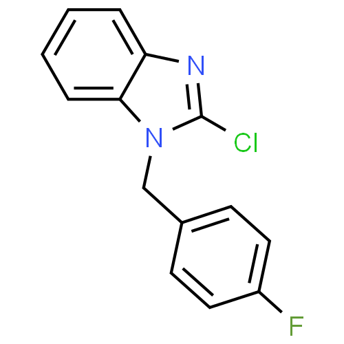 1-(4-Fluorobenzyl)-2-chlorobenzimidazole