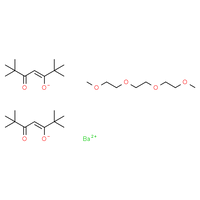 Bis(2,2,6,6-tetramethyl-3,5-heptanedionato)barium triglyme adduct